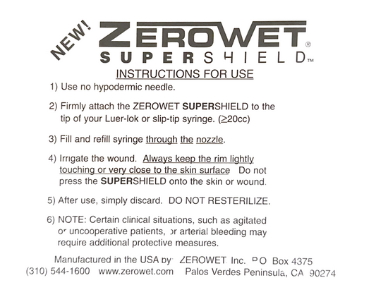 How the SUPERSHIELD is Revolutionizing Wound Irrigation